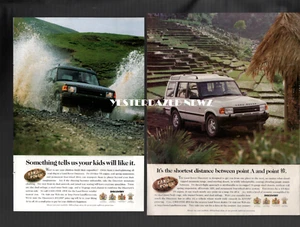 Lot of 2: 1997 Print Ad for Land Rover Discovery - Picture 1 of 1