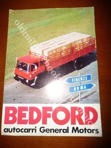 DEPLIANT PUBBLICITARIO BEDFORD AUTOCARRI GENERAL MOTORS - Bild 1 von 6