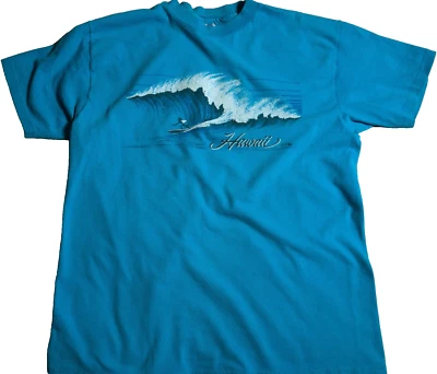 VTG 90s HAWAII SURFER Single Stitch Vintage Shirt - Image 1 of 4