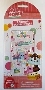 2 Bögen Num Noms Duft Sticker Party Gastgeschenke Beutetüten Goody - Bild 1 von 2