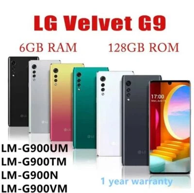 LG Velvet 5G G9 LM-G900UM LM-G900TM 128GB Unlocked Android Smartphone New Sealed - Image 1 of 4