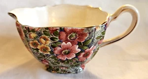 Vintage Briar Rose Elijah Cotton Nelson Ware English Chintz Creamer Pitcher - Picture 1 of 6