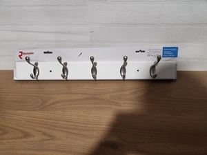 Richelieu Hardware Utility Hook Rack 23-7/8 in White - Picture 1 of 2