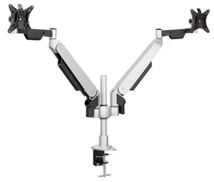 GSD305H Molla a gas doppio supporto monitor LCD/LED con bracci, estensione orizzontale, nuovo - Foto 1 di 3