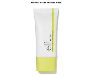 E.L.F ELF REDNESS RELIEF EXPRESS MASK - ANTI RED, SOOTHING, GREEN TEA, HYDRATING - Picture 1 of 2