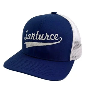 CANGREJEROS SANTURCE PUERTO RICO BORICUA BLAU TRUCKER DRUCKKNOPFLASCHE KAPPE MÜTZE 1sz NEU - Bild 1 von 4