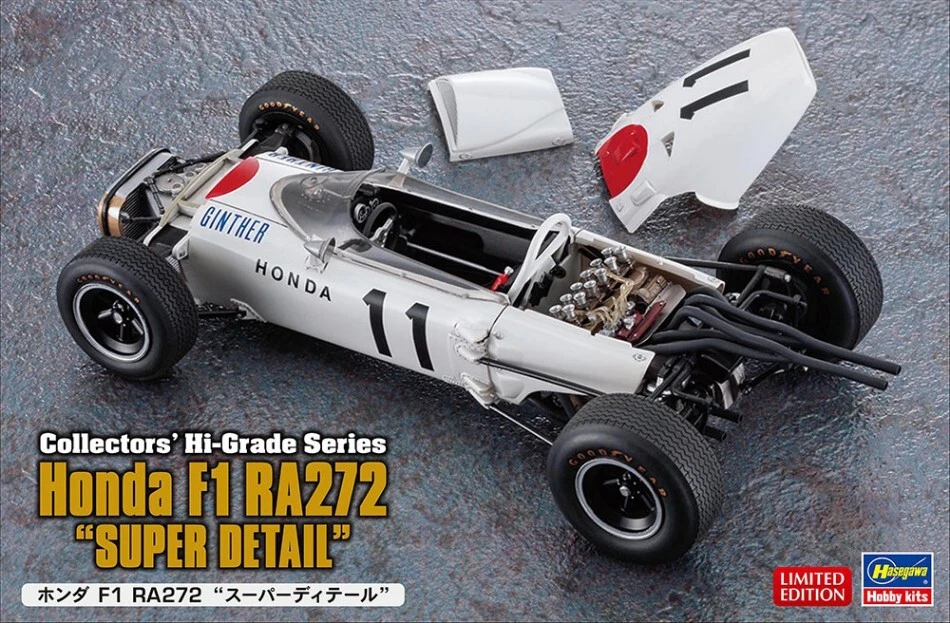 Modellino auto model kit Hasegawa HONDA F1 RA272 scala 1:24 modellismo - Immagine 1 di 1