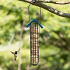 Hanging Bird Food Dispenser Plastic Metal Lightweight Garden Bird Feeder Great