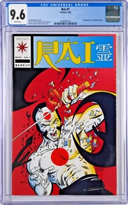 Rai #1 CGC 9.6 (Mar 1992, Valiant) David Michelinie Story, 1st Makiko Minashi - Picture 1 of 2