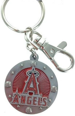 MLB - ANAHEIM ANGELS OFFICIAL TEAM KEY CHAIN KEY RING New Cover