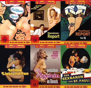 6 Erotic Report Cult Classic Husbands Housewives Vögelein Sexbaron DVD Edition