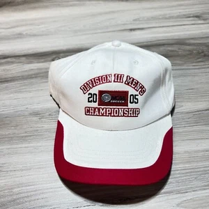 Vintage NCAA Division 3 Men's Soccer Championship Strap Back Hat Cap 2005 EUC - Picture 1 of 3