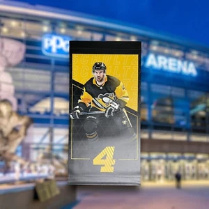 Justin Schultz #4 Player 24x48 Pittsburgh Penguins Arena Banner - Picture 1 of 4