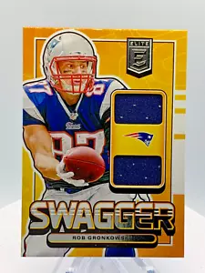 2020 Donruss Elite Swagger Rob Gronkowski #SW24 (MEM) - Picture 1 of 2