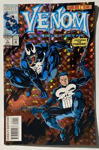 Venom: Funeral Pyre #1 - Marvel - Gold Foil - Punisher - NM - Picture 1 of 6