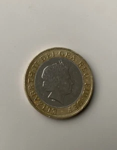 2005 Queen Elizabeth £2 TWO POUND COIN STANDING ON THE SHOULDERS OF GIANTS 2005 - Bild 1 von 2