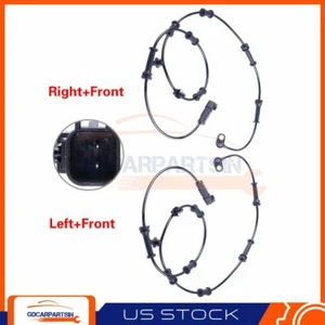 Pair Front Left And Right ABS Wheel Sensor Assembly Fits Jeep Wrangler JK Sport - Bild 1 von 9