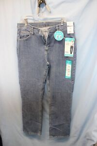 NWT Riders By Lee Classic Fit Straight Leg Womens Jeans Size 16 M Stretch