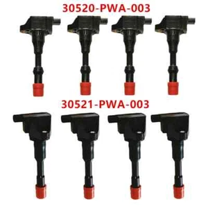8pcs Ignition Coil SET For Honda Civic 7 8 VII VIII JAZZ 1.2 1.3 1.4 30520PWA003 - Picture 1 of 12