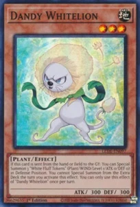 Yugioh! Dandy Whitelion - LEDE-EN097 - Super Rare - 1st Edition Near Mint, Engli - Picture 1 of 1
