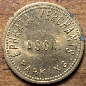 Ephrata, Pennsylvania PA Ephrata Merchants Assn. Ficha de parquímetro - Imagen 1 de 4