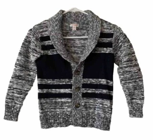 Cat & Jack Cardigan Sweater Kids Small (6/7) Button Front Boys Sweater - Picture 1 of 4