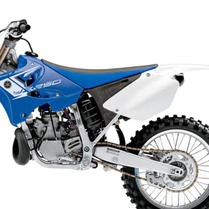 Black Air Box Guards 2002-2014 Yamaha YZ125 Airbox Grip Tape Decal YZ 125 - Bild 1 von 4