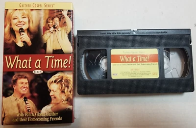 📼 VINTAGE 📼 Gaither  Gospel Series: What A Time! 📼 (VHS, 2001) 📼 TESTED 📼 - Image 1 of 2