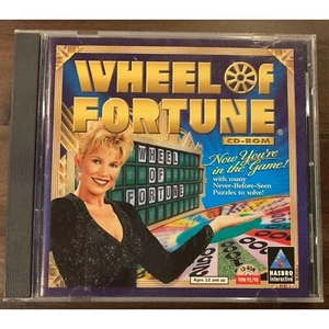 Wheel Of Fortune - PC CD-ROM Juego de Computadora Win 95/98 (1998) SIN PROBAR - Imagen 1 de 4