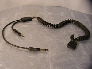 Mil . Cable adaptador AMPCO MFG.CO. J-465U con enchufe PJ-068, PJ-055B y JK53 - Imagen 1 de 5