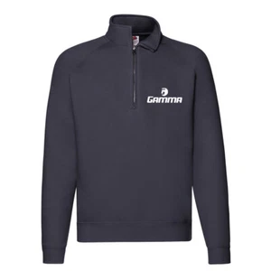 Sudadera Gamma Tennis Premium cuello con cremallera, azul oscuro - Imagen 1 de 10