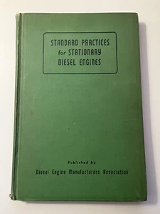 Standard Practices For Low & Medium Speed Stationary Diesel Engines ~ 1946, HB - Picture 1 of 10