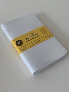 Field Notes Limited FNC-29 WINTER 2015 Snow Blind Memo Books 3Pk (Sealed) - Picture 1 of 1