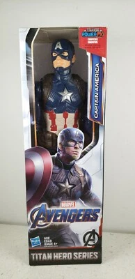 Marvel Hasbro Avengers Captain America Titan герой серии 12 дюймов новый запечатанный - Изображение 1 из 4