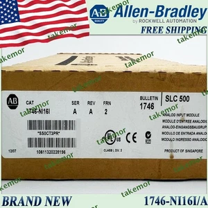 New Sealed AB 1746-NI16I/A SLC 500 Input Module 1746-NI16I serA 1746 NI16I A US - Picture 1 of 11