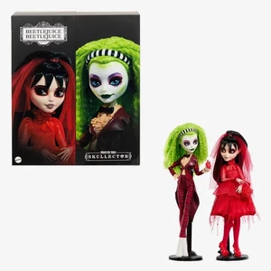 Mattel BEETLEJUICE MONSTER HIGH SKULLECTOR BETELGEUSE & LYDIA 2ER PACK PUPPEN NEU IN OVP - Bild 1 von 10