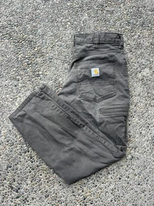 Carhartt Brown Relaxed Fit Arbeitshose Herren 32x30 Durable Canvas Classic - Bild 1 von 8