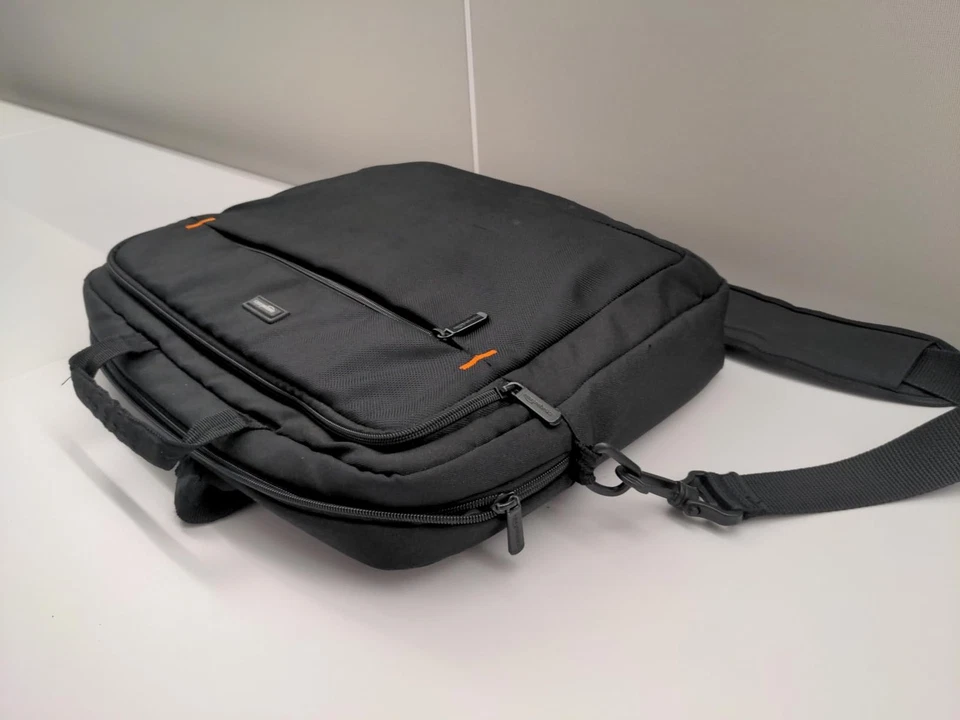 Estuche de transporte para portátil correa para el hombro, paquete de 10, 17,3 pulgadas, negro Foto 1 de 1