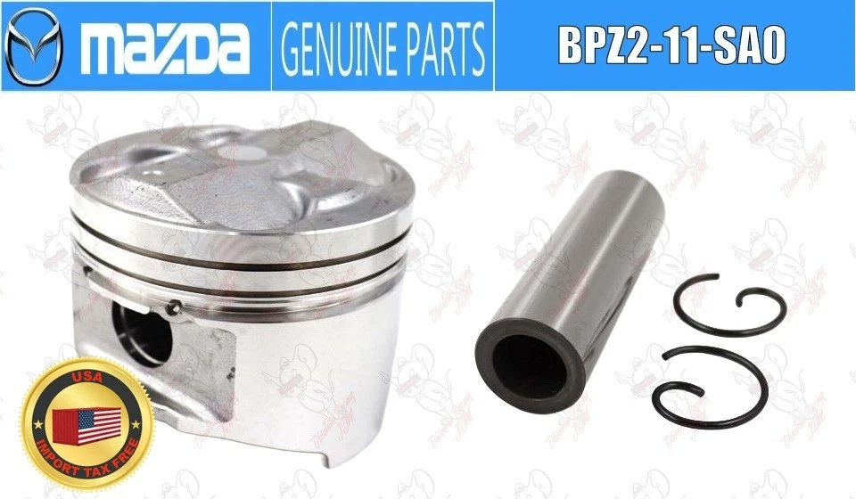 Juego de pistones Mazda OEM BPZ2-11-SA0 para Roadster NB8 Foto 1 de 4