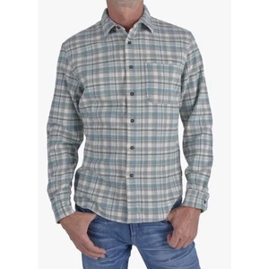 Hiroshi Kato Men's M Long Sleeve Ripper Vintage Plaid Flannel Shirt USA $$$ - Picture 1 of 7
