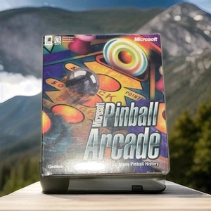 Microsoft Pinball Arcade Caja Grande Sellada Desgarro - Imagen 1 de 8