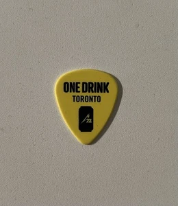Metallica Drink Pick M72 TOUR Toronto - Bild 1 von 2