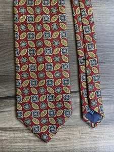 Rivetz Of Boston Men’s Necktie 100% Silk RN57962 Made In USA - Picture 1 of 8