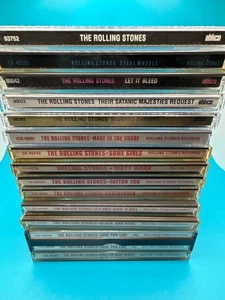 THE ROLLING STONES 14 CD Lot, Let it Bleed, Beggars Banquet, Some Girls - Picture 1 of 11