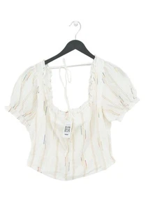 Free People Women's Top L Cream Cotton New with tags - Picture 1 of 5