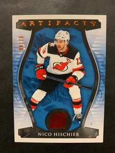 Nico Hischier 2023-24 Upper Deck Artifacts Autumn Parallel /75 #63 - Picture 1 of 2