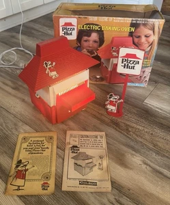 ¡De colección! Coleco Pizza Hut 1975 horno eléctrico para hornear 🌟 ¡Míralo funciona! ¡con CAJA Y PAPELES! - Imagen 1 de 24