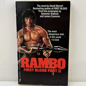 Rambo First Blood Part II by David Morrell 1985 Jove Edition Paperback - Picture 1 of 10