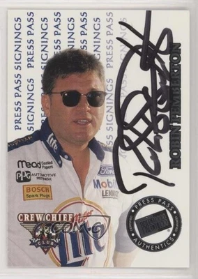 1999 Press Pass Signings /500 Robin Pemberton (Black Ink) Auto - Image 1 of 2