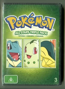 DVD - 'POKEMON - ALL STARS TRIPLE PACK' (Region 4) New & Sealed - Picture 1 of 1